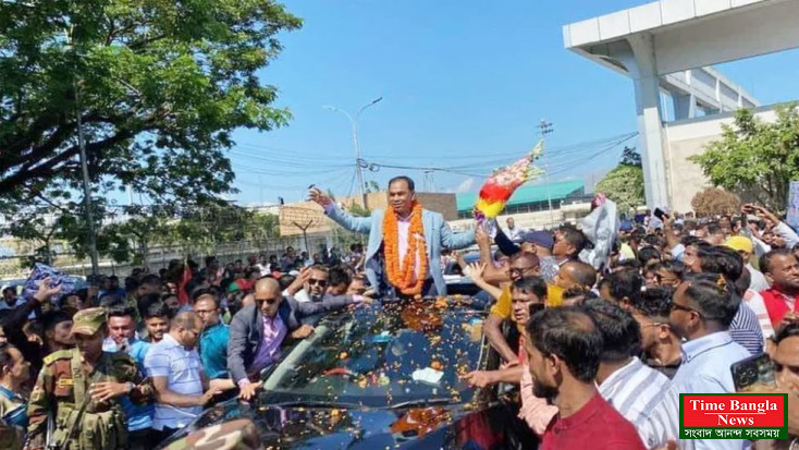 যুক্তরাজ্য বিএনপির সম্পাদক কয়ছরকে গণসংবর্ধনা