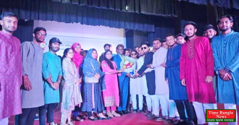 আনন্দ মোহন কলেজে প্রফেসর আমির হোসেনকে বিদায় সংবর্ধনা, শিক্ষার্থীদের অভূতপূর্ব অংশগ্রহণ