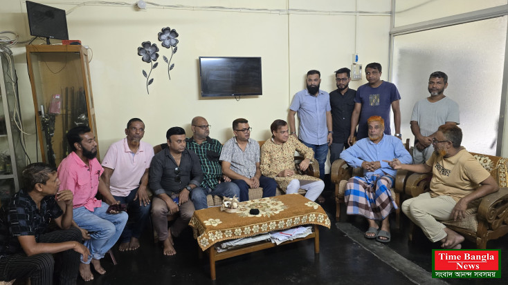 অসুস্থ মহানগর বিএনপির নেতা ফাত্তাহকে দেখতে কয়েস লোদী