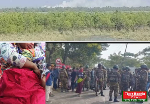 মিয়ানমার থেকে ছোঁড়া গুলিতে কক্সবাজার টেকনাফে শিশু আহত, প্রতিবাদে স্থানীয়দের রাস্তা অবরোধ