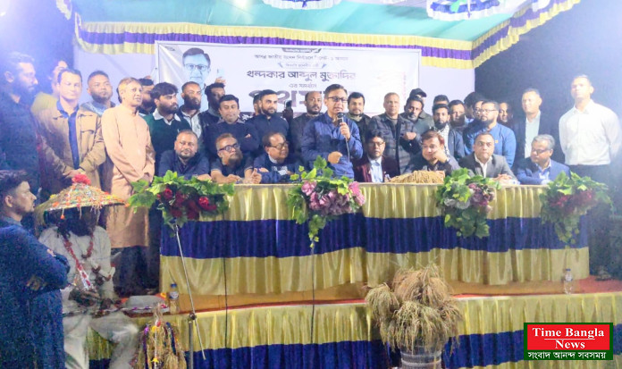 সিলেট–১ আসনে কর্মসংস্থান, শাহী ঈদগাহে মিনি স্টেডিয়াম ও সরকারি স্কুল প্রতিষ্ঠার আশ্বাস খন্দকার মুক্তাদিরের