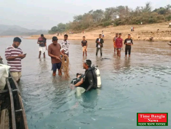 জৈন্তাপুরে সারীনদী ডুবে পর্যটকের মৃত্যু