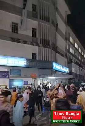 সিলেট হঠাৎ ওসমানী হাসপাতালে আগুন আতঙ্ক