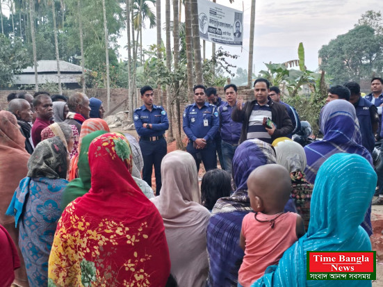 কক্সবাজার জাতীয় সংসদ নির্বাচন উপলক্ষে সদর মডেল থানা পুলিশের বিশেষ টহল