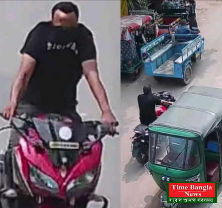 মসজিদের ভেতর থেকে মোটরসাইকেল চুরি, এলাকায় চাঞ্চল্য।