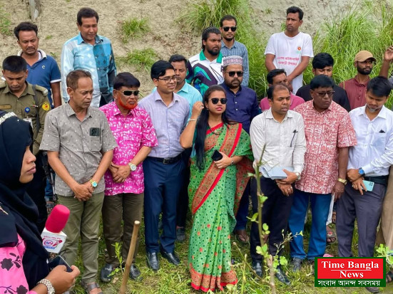 ধনবাড়ীতে খাল খনন কার্যক্রম পরিদর্শন, উন্নয়ন অঙ্গীকার বাস্তবায়নের দৃশ্যমান অগ্রগতি।