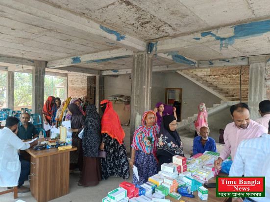 নরসিংদীতে পিএমকে’র উদ্যোগে ফ্রি মেডিকেল ক্যাম্প অনুষ্ঠিত