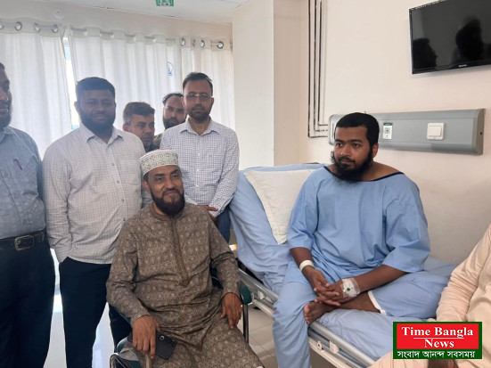 অসুস্থ মুফতি আলী হাসান ওসামার খোঁজখবর নিলেন জামায়াতে ইসলামীর নেতারা