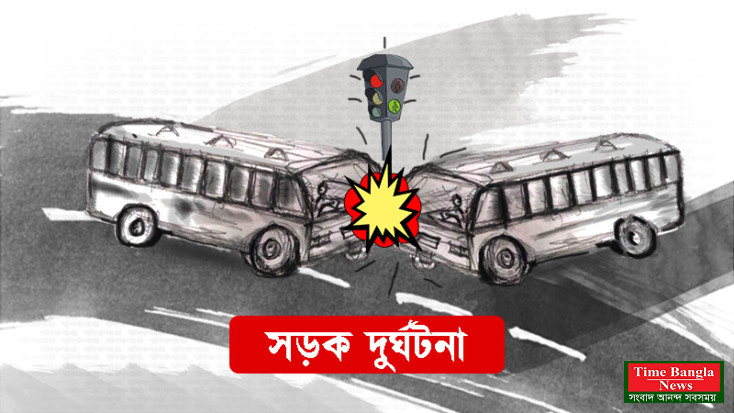 সিলেটে দুই বাসের মুখোমুখি সংঘর্ষ, চালক নিহত