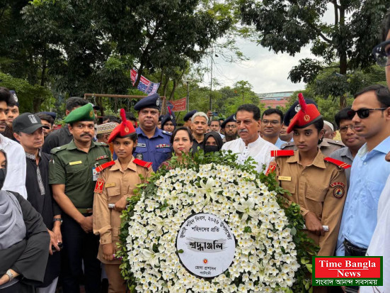 নরসিংদীতে নানা কর্মসূচির মধ্য দিয়ে পালিত হচ্ছে জুলাই শহীদ দিবস