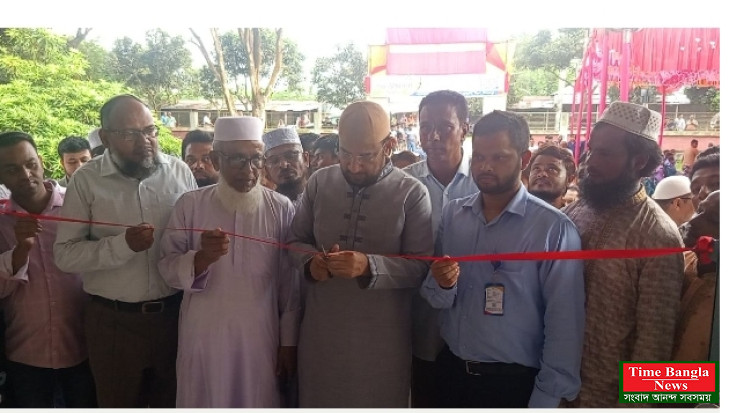 শিক্ষার প্রসারে বিরলে মাদরাসার নতুন একাডেমিক ভবনের উদ্বোধন
