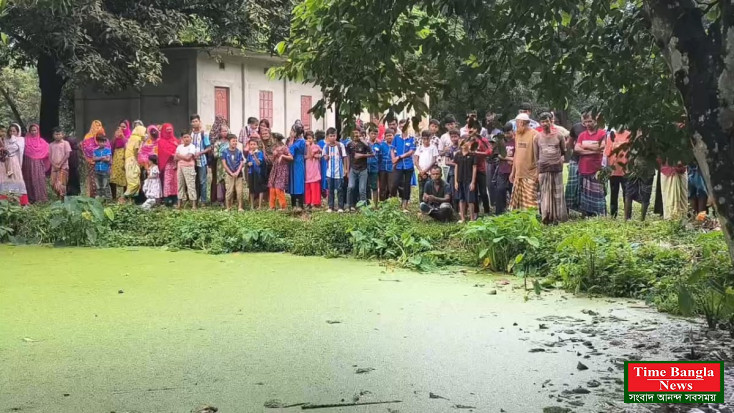 ভালুকায় পরিত্যক্ত পুকুরে অজ্ঞাত যুবকের মরদেহ উদ্ধার