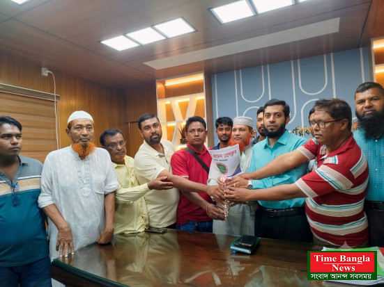 কালাই উপজেলা নির্বাহী অফিসারের সঙ্গে মডেল প্রেসক্লাবের নব নির্বাচিতরা