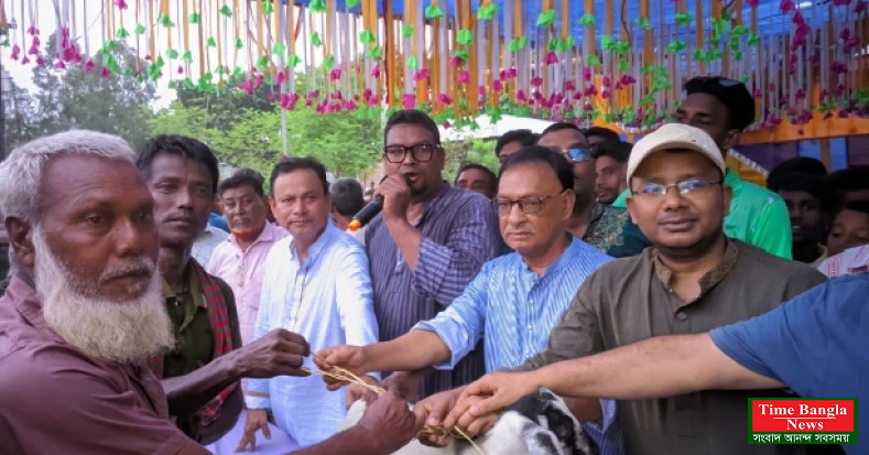 বীরগঞ্জে গ্রামীণ ঐতিহ্যের পাতাখেলায় মাতলেন দর্শকরা