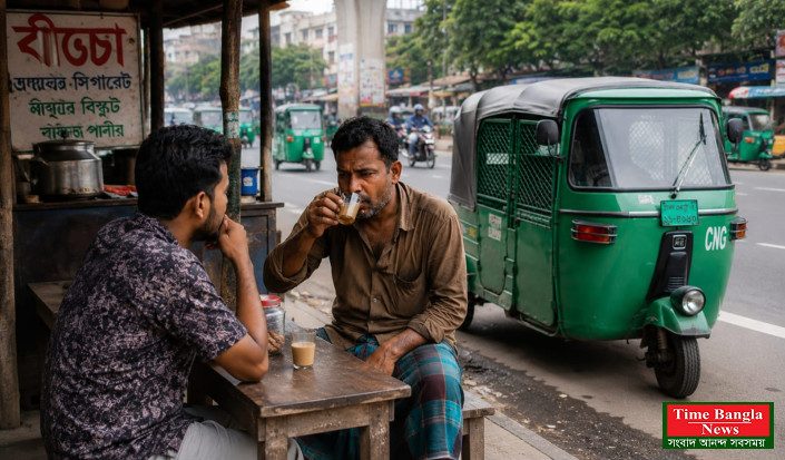 চায়ের কাপে চেতনানাশক, অচেতন চালক; টাকা দিলেই ফেরত সিএনজি*