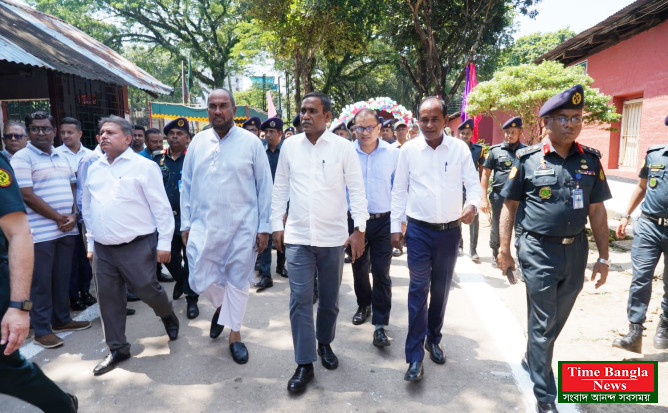 সিলেটে কারাগার পরিদর্শন করলেন স্বরাষ্ট্র মন্ত্রণালয়ের সিনিয়র সচিব