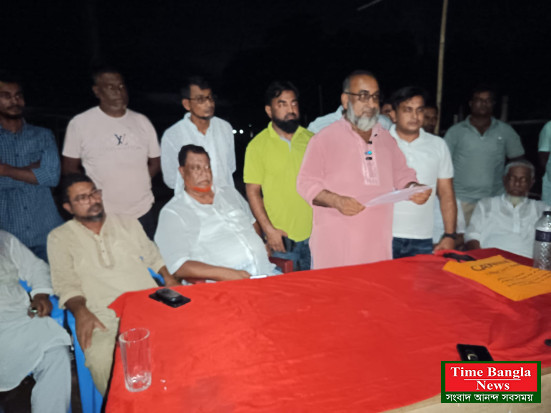 গোবিন্দগঞ্জের পশুর হাট নিয়ে  ইজারাদারের পক্ষে সংবাদ সম্মেলন