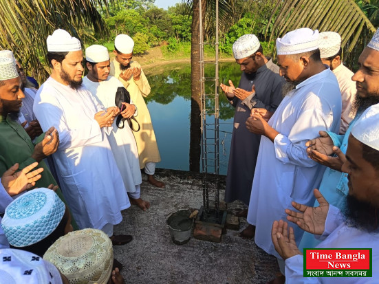 দোয়ারাবাজারে শ্রীপুর তাওয়াক্কুলিয়া হাফিজিয়া মাদ্রাসায় এতিমখানার ভিত্তিপ্রস্তর স্থাপন সম্পন্ন।