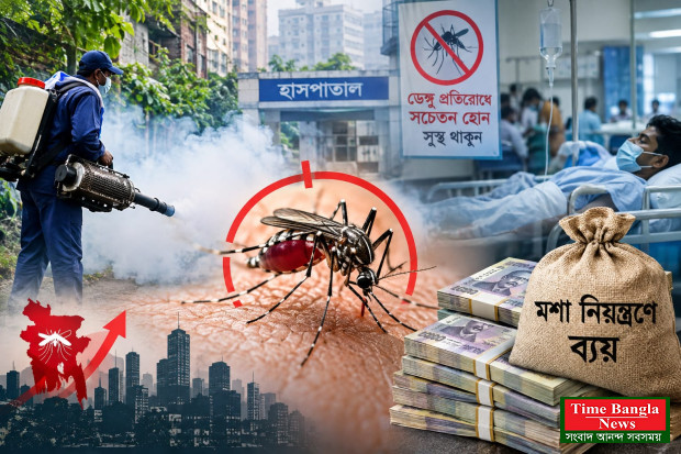 *মশা নিয়ন্ত্রণে ব্যয়, ডেঙ্গু নিয়ন্ত্রণে নেই*।