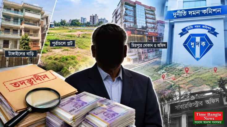 বেতন-সম্পদের হিসাব নিয়ে প্রশ্ন, সাবরেজিস্ট্রার নুরুল আমিনের সম্পদ যাচাইয়ে দুদক ।*